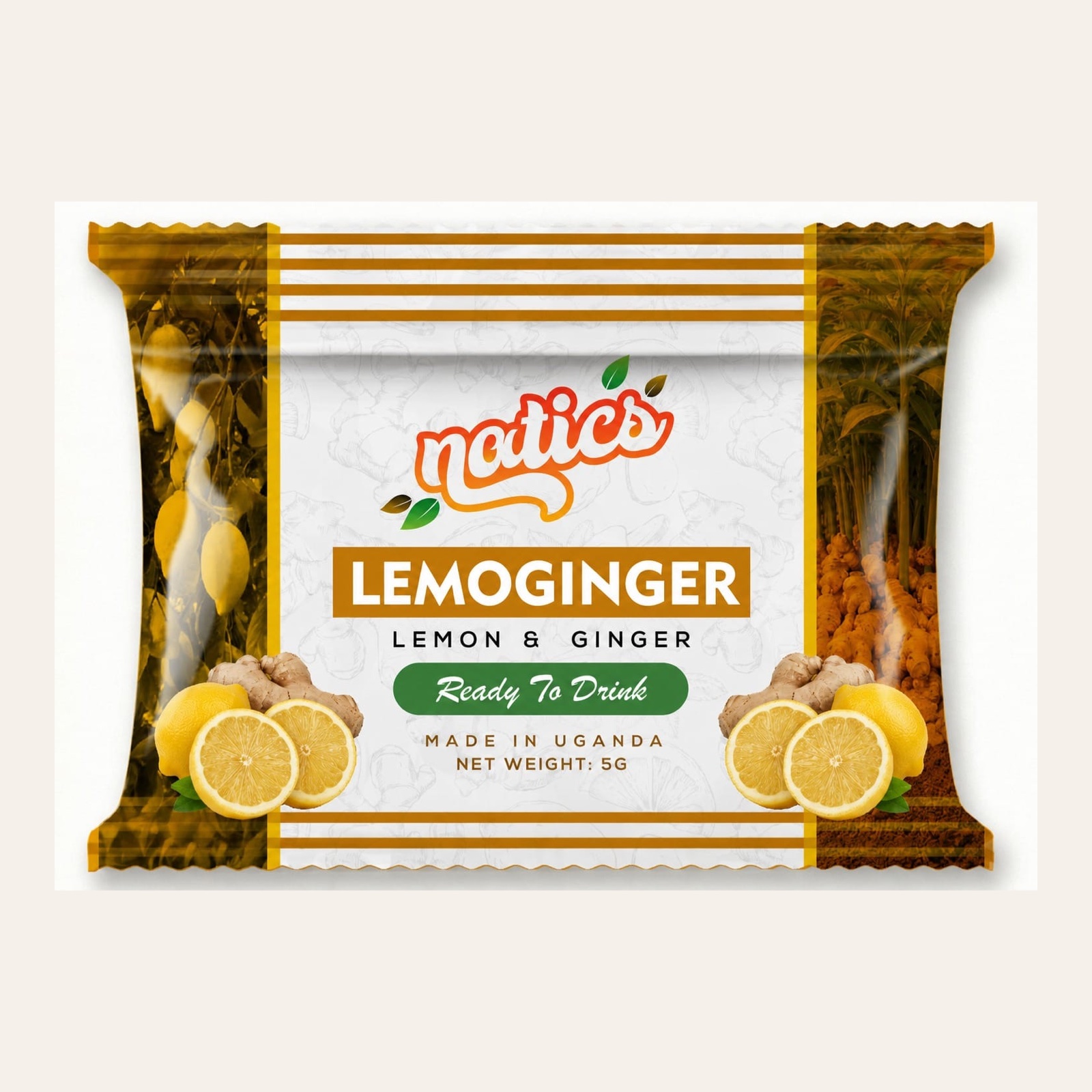 Natics LemoGinger 5g sachet